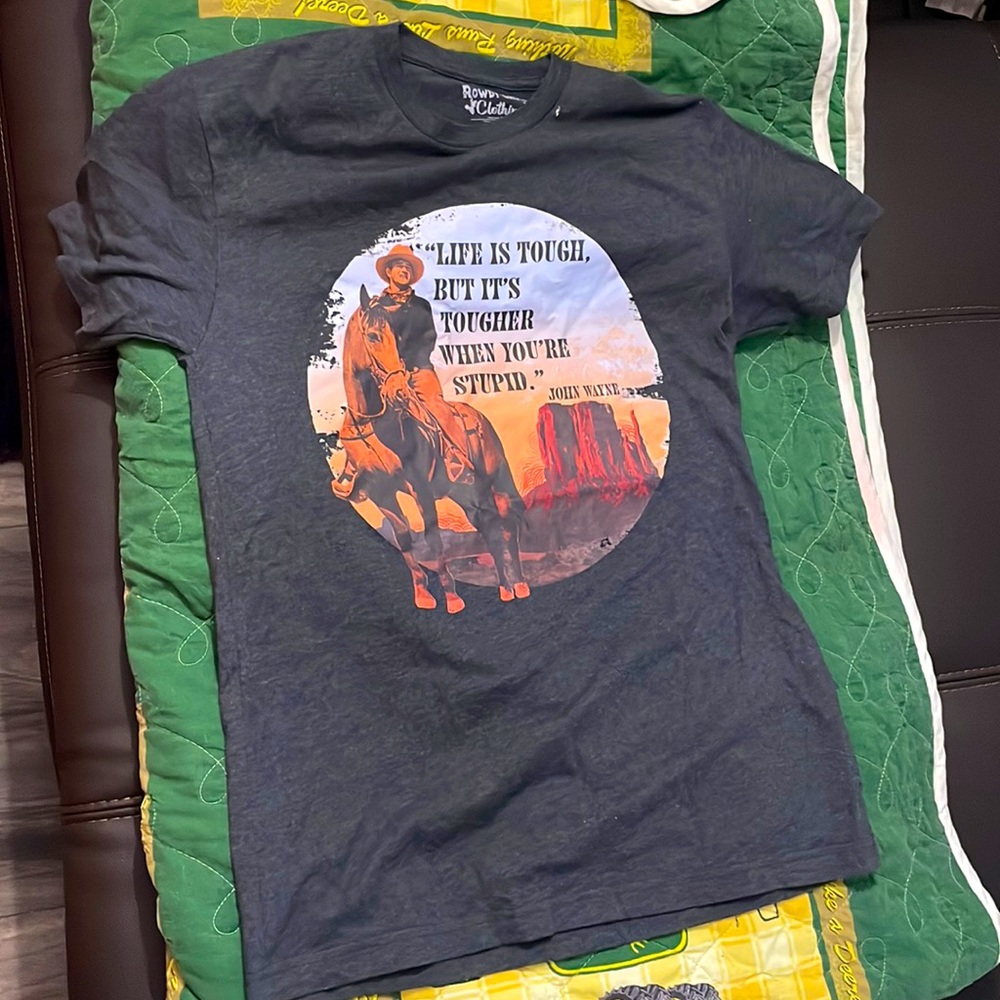 Rowdy Crowd John Wayne tee